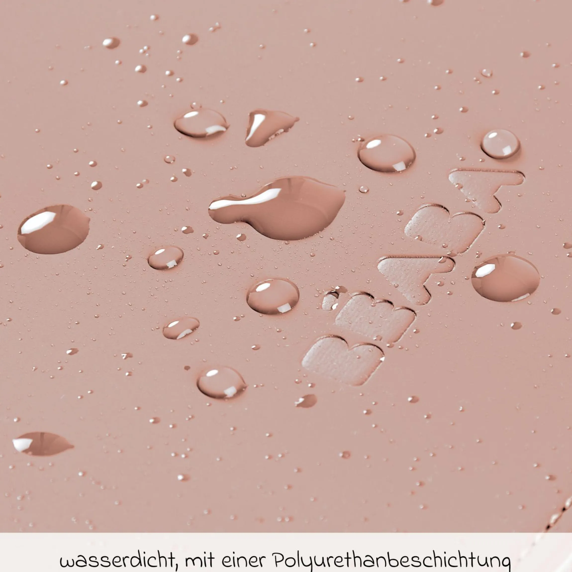 Wickelrucksack inkl. Wickelunterlage & Kinderwagenbefestigung - Oslo - Rose