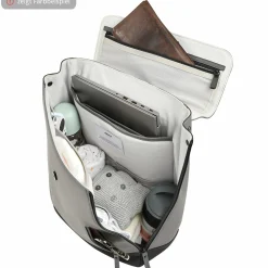 Wickelrucksack inkl. Wickelunterlage & Kinderwagenbefestigung - Oslo - Rose
