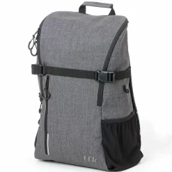 Wickelrucksack inkl. Wickelunterlage & Flaschenhalter - Grau - Kollektion 2025