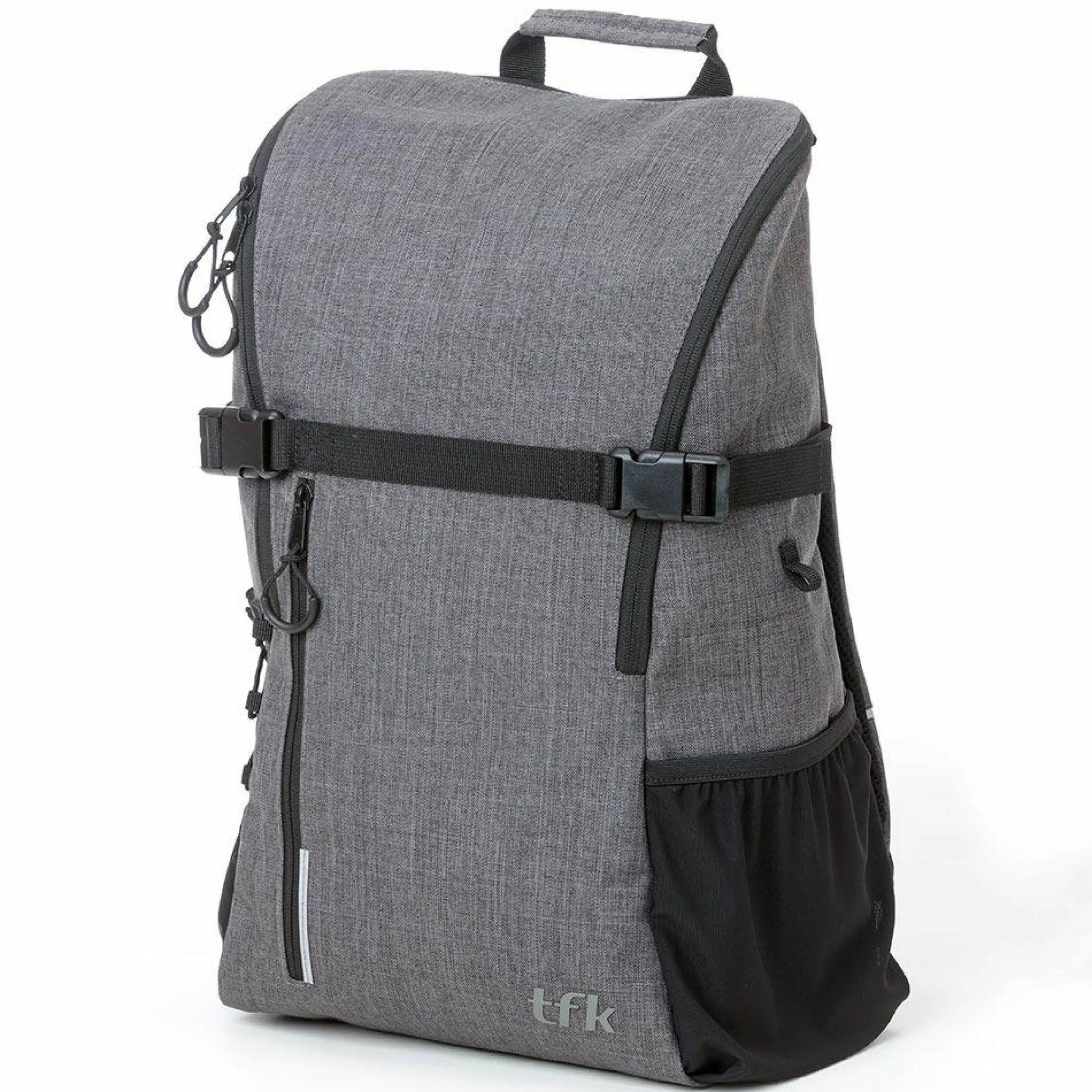 Wickelrucksack inkl. Wickelunterlage & Flaschenhalter - Grau - Kollektion 2025