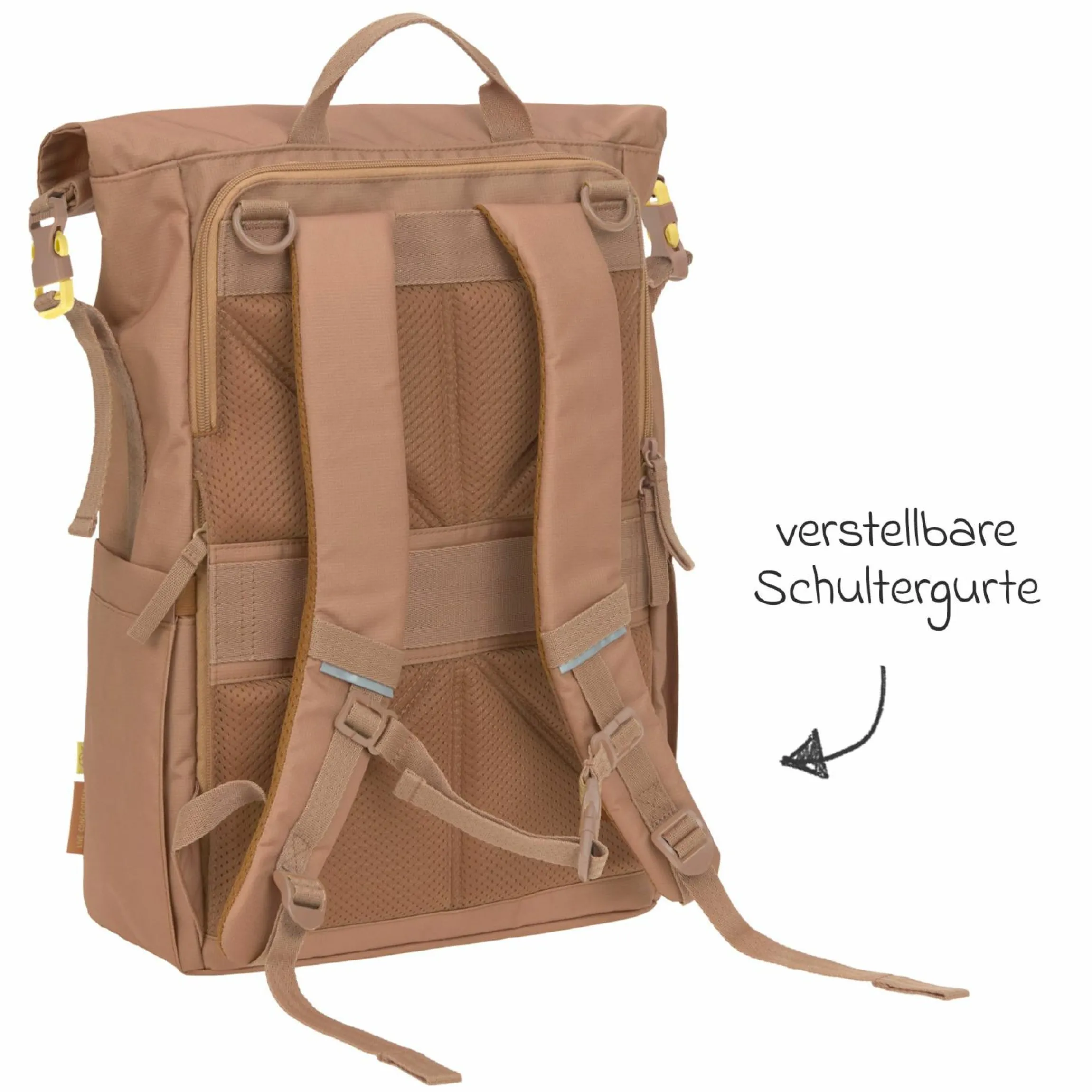Wickelrucksack Outdoor Rolltop Backpack - Almond