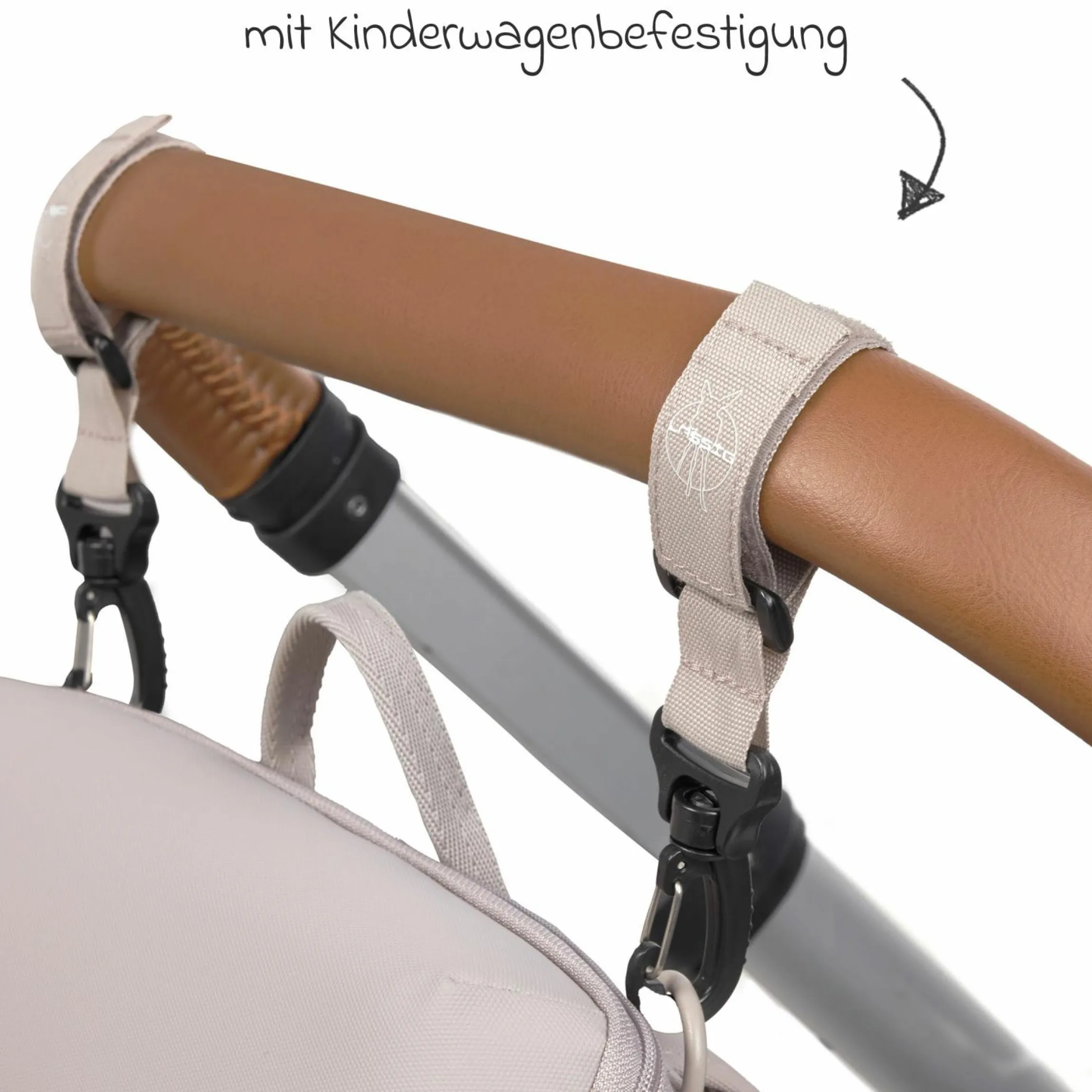 Wickelrucksack Slender Up Backpack - Taupe