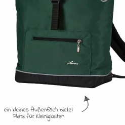 Wickelrucksack Space Bag Casual Rolltop inkl. Wickelauflage, Schmutztasche & Flaschenhalter - Panda Family - Kollektion 2024