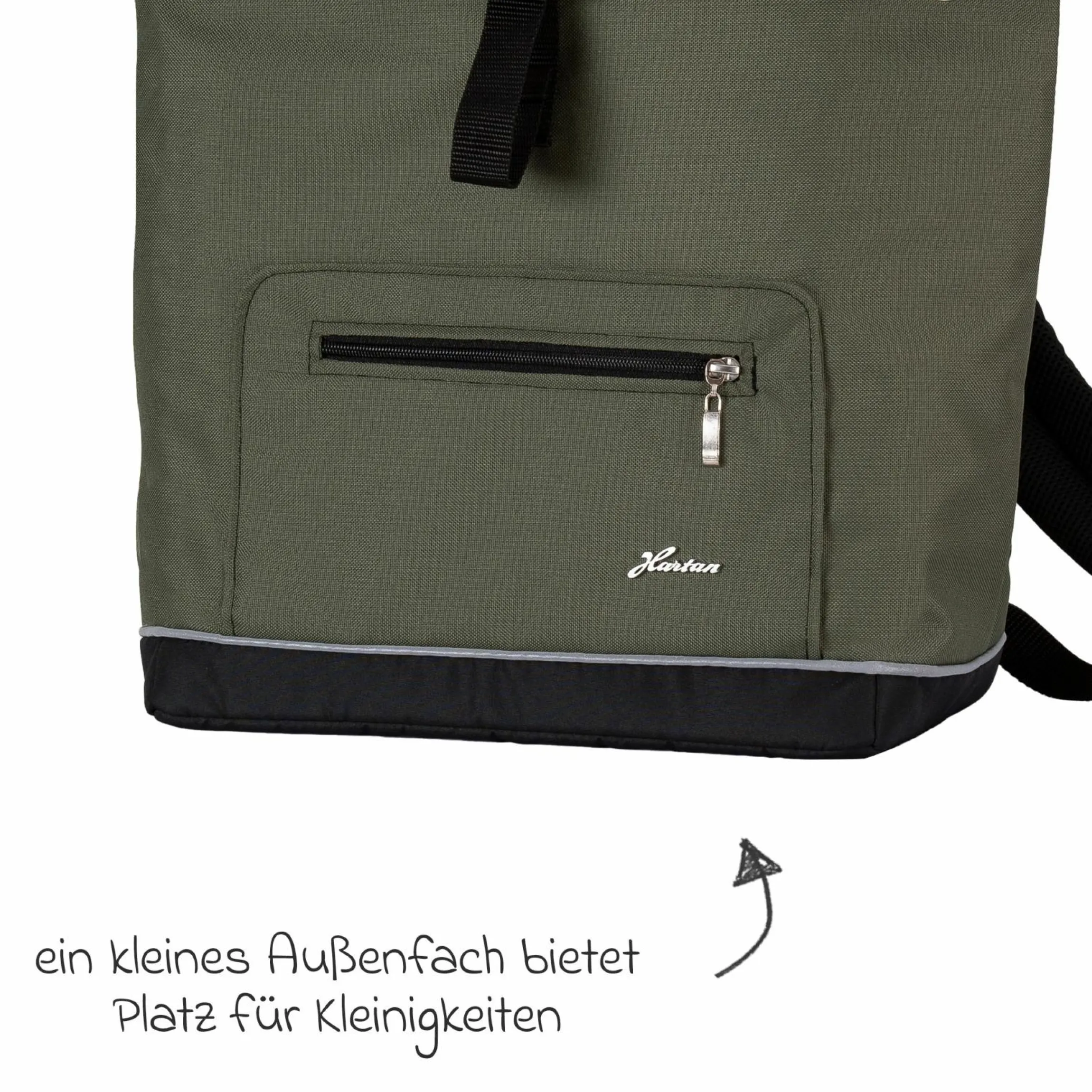 Wickelrucksack Space Bag Casual Rolltop inkl. Wickelauflage, Schmutztasche & Flaschenhalter - Rainbow - Kollektion 2024