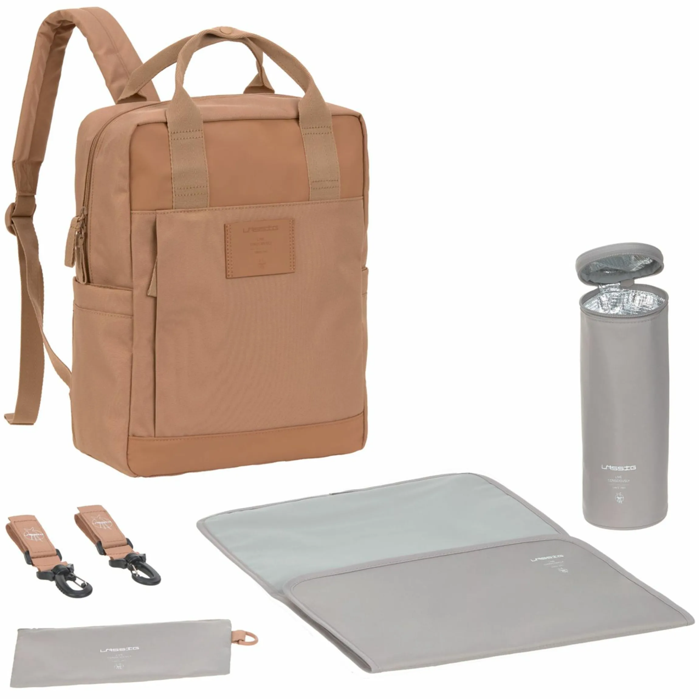 Wickelrucksack Vividal Backpack - Almond