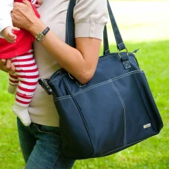 Wickeltasche City - Navy