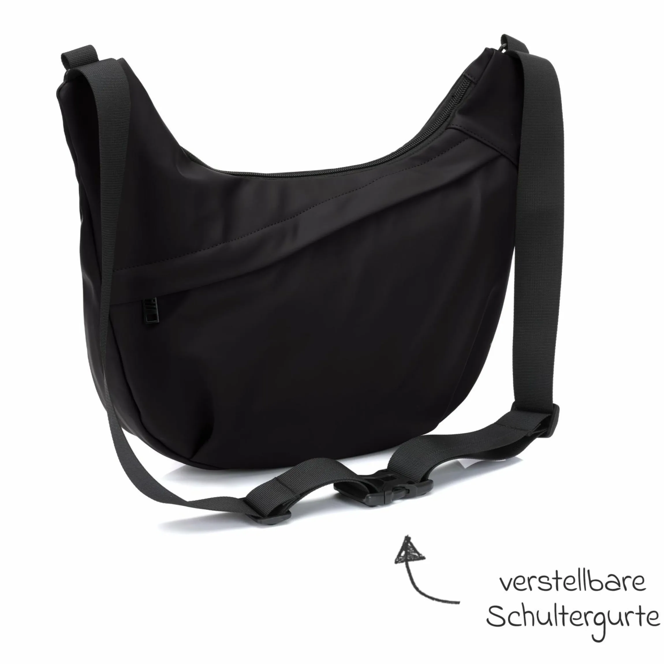 Wickeltasche Daybag die moderne Tragetasche, mit Wickelauflage, isolierter Flaschenhalter inkl. Kinderwagenbefestigung - Schwarz