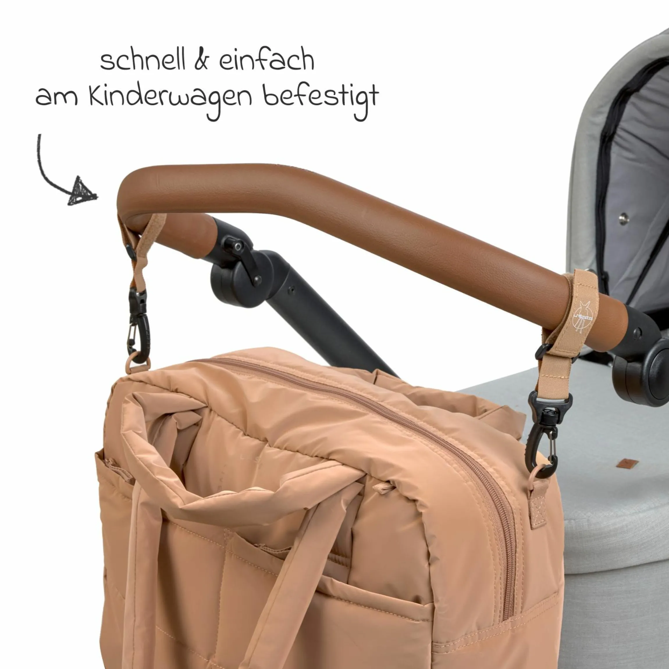 Wickeltasche Everyday Bag - Almond
