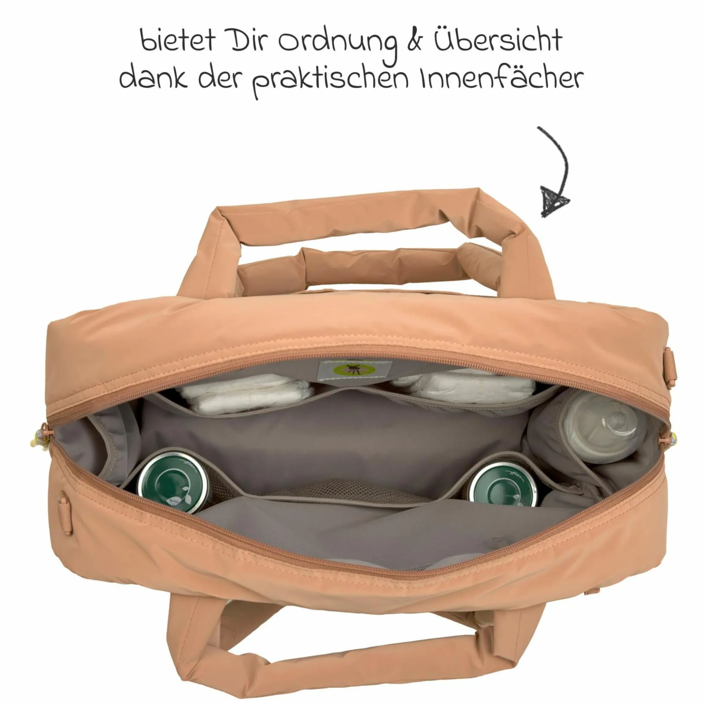 Wickeltasche Everyday Bag - Almond