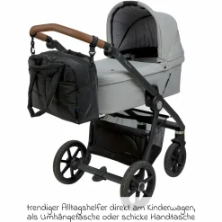Wickeltasche Everyday Bag - Black