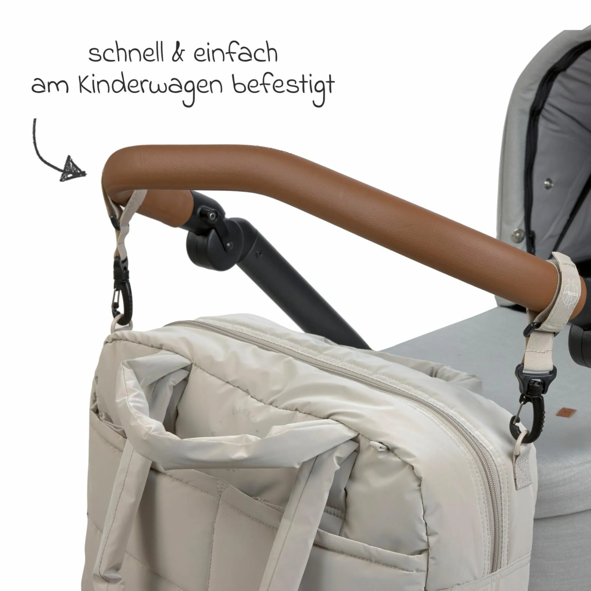 Wickeltasche Everyday Bag - Beige