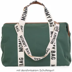 Wickeltasche Mommy Bag - Signature Canvas - Grün