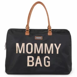Wickeltasche Mommy Bag - Schwarz / Gold