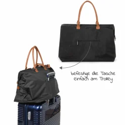 Wickeltasche Mommy Bag - Schwarz / Gold