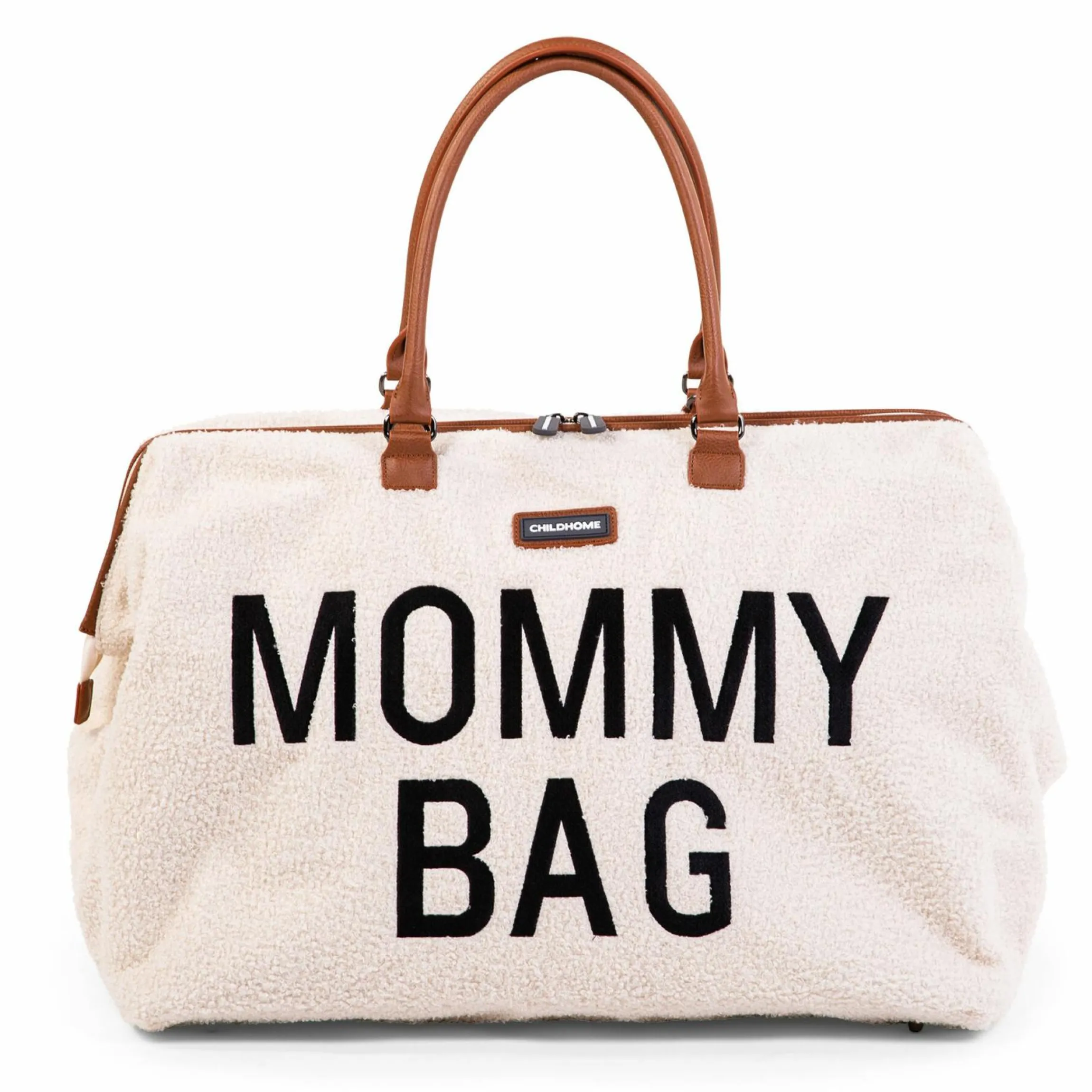 Wickeltasche Mommy Bag - Teddy - Ecru