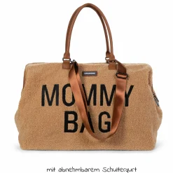 Wickeltasche Mommy Bag - Teddy - Braun