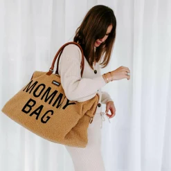 Wickeltasche Mommy Bag - Teddy - Braun