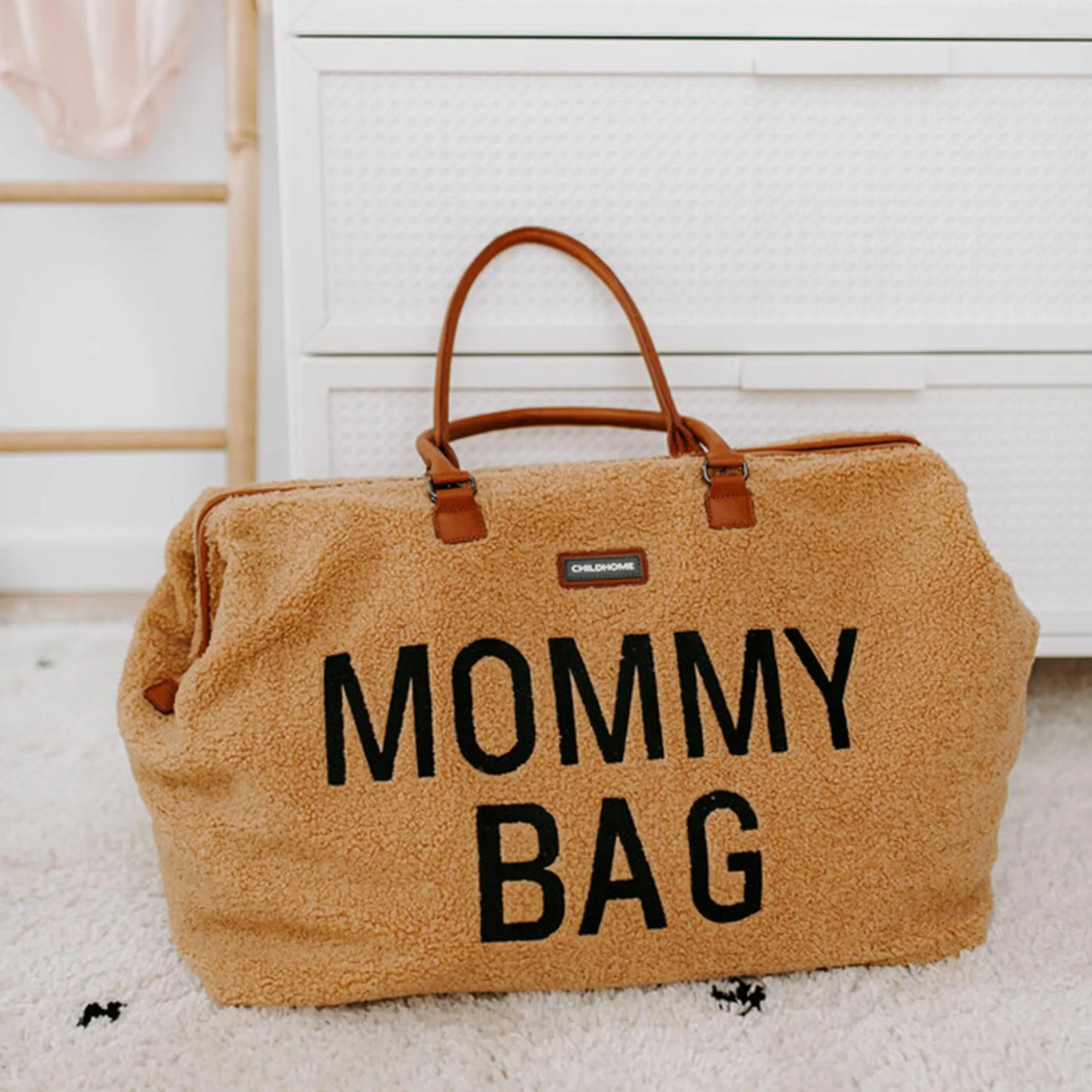 Wickeltasche Mommy Bag - Teddy - Braun