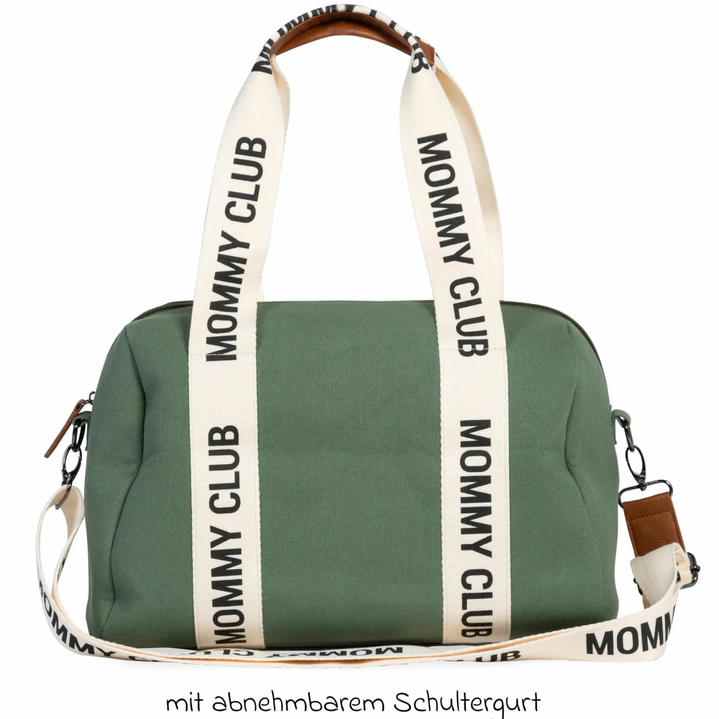 Wickeltasche Mommy Club - Signature Canvas - Grün