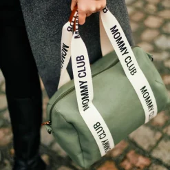 Wickeltasche Mommy Club - Signature Canvas - Grün