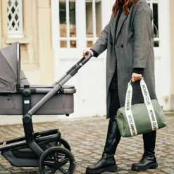 Wickeltasche Mommy Club - Signature Canvas - Grün