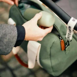 Wickeltasche Mommy Club - Signature Canvas - Grün