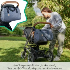 Wickeltasche Pocketstyle - Blue