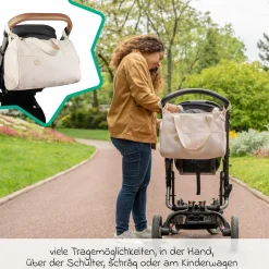 Wickeltasche Pocketstyle - Cream