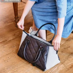 Wickeltasche Royal - inkl. Wickelunterlage und viel Zubehör - Diamond Edition - Herb