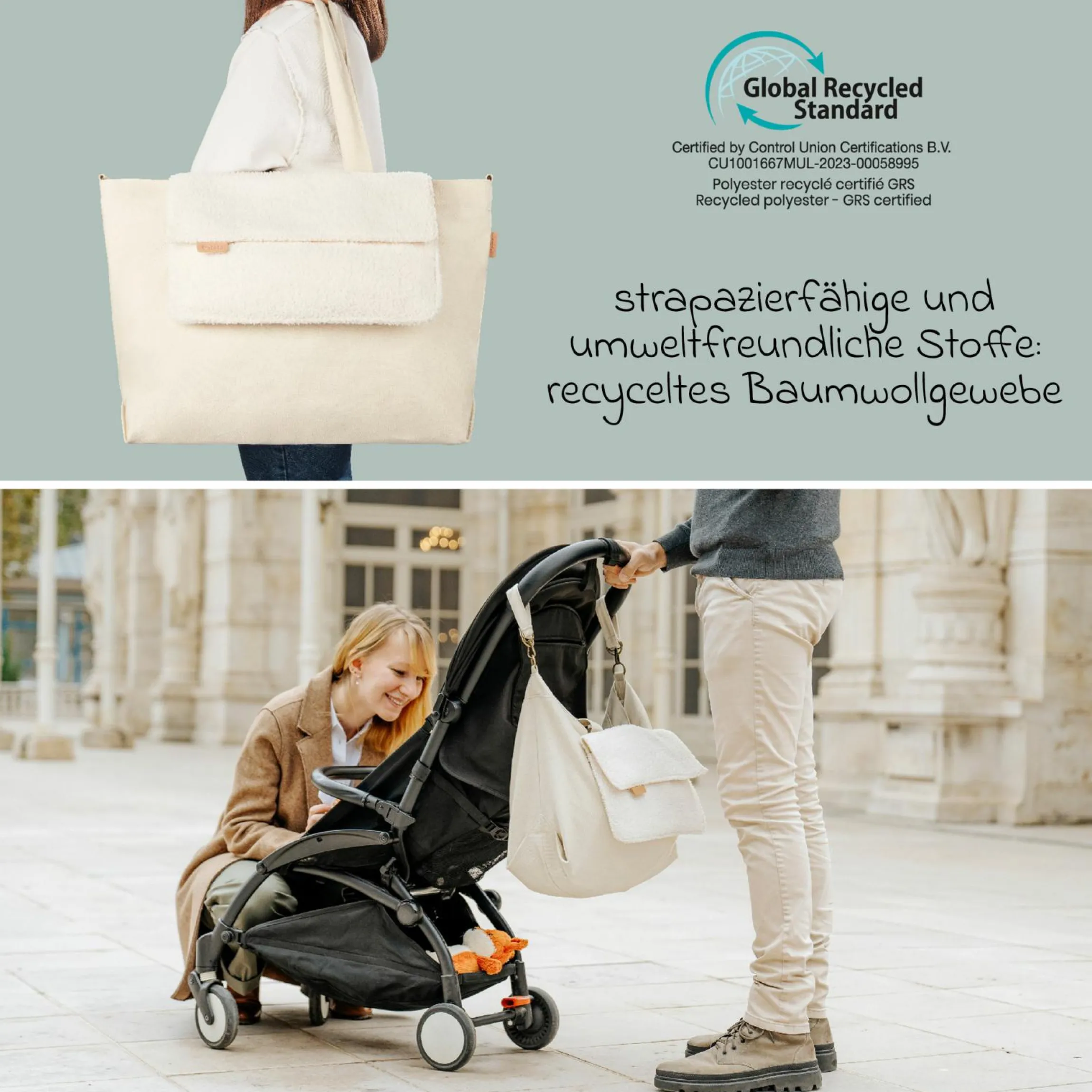 Wickeltasche Tote Bag - Sherpa