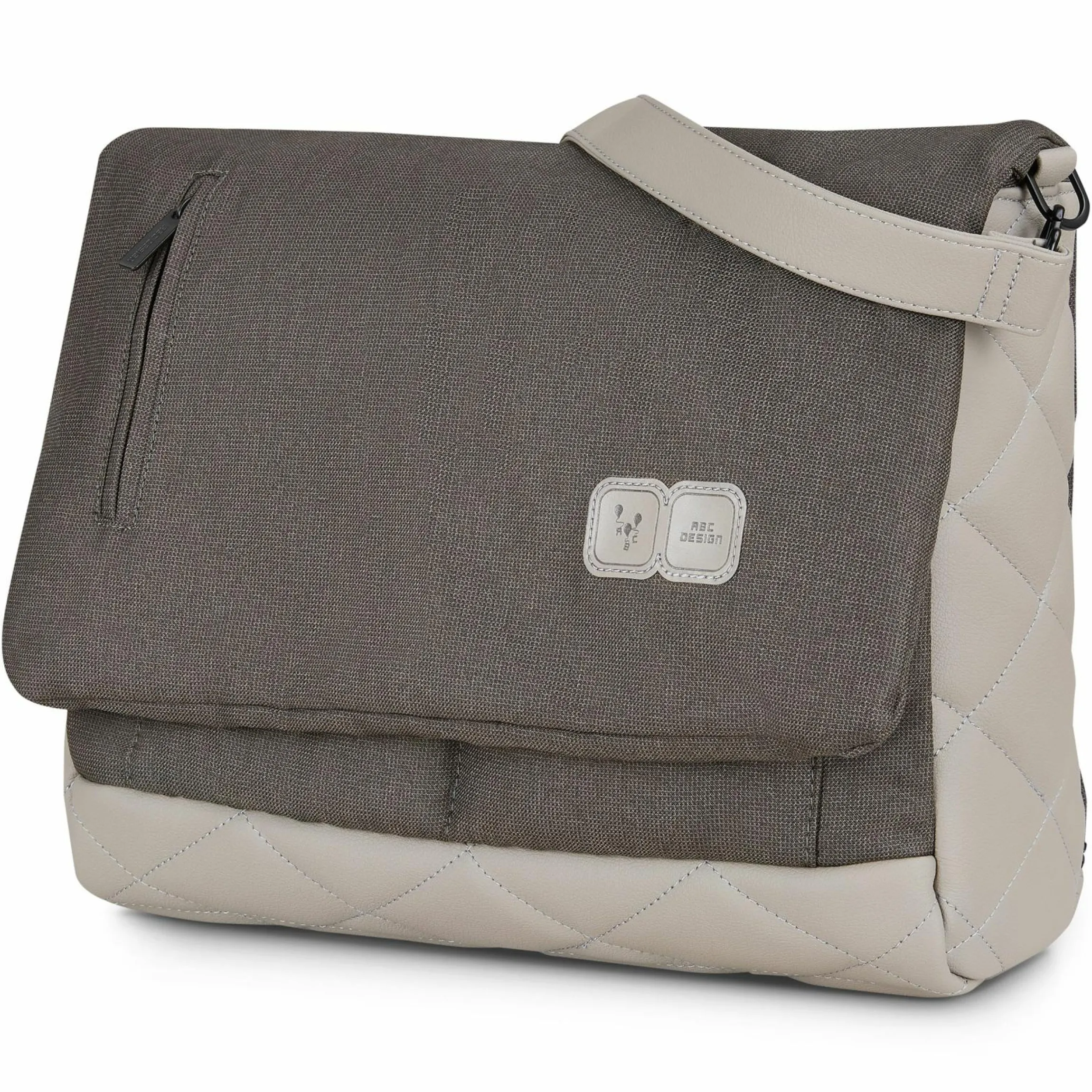 Wickeltasche Urban - inkl. Wickelunterlage & viel Zubehör - Diamond Edition - Herb
