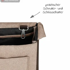 Wickeltasche Urban - inkl. Wickelunterlage & viel Zubehör - Carrot