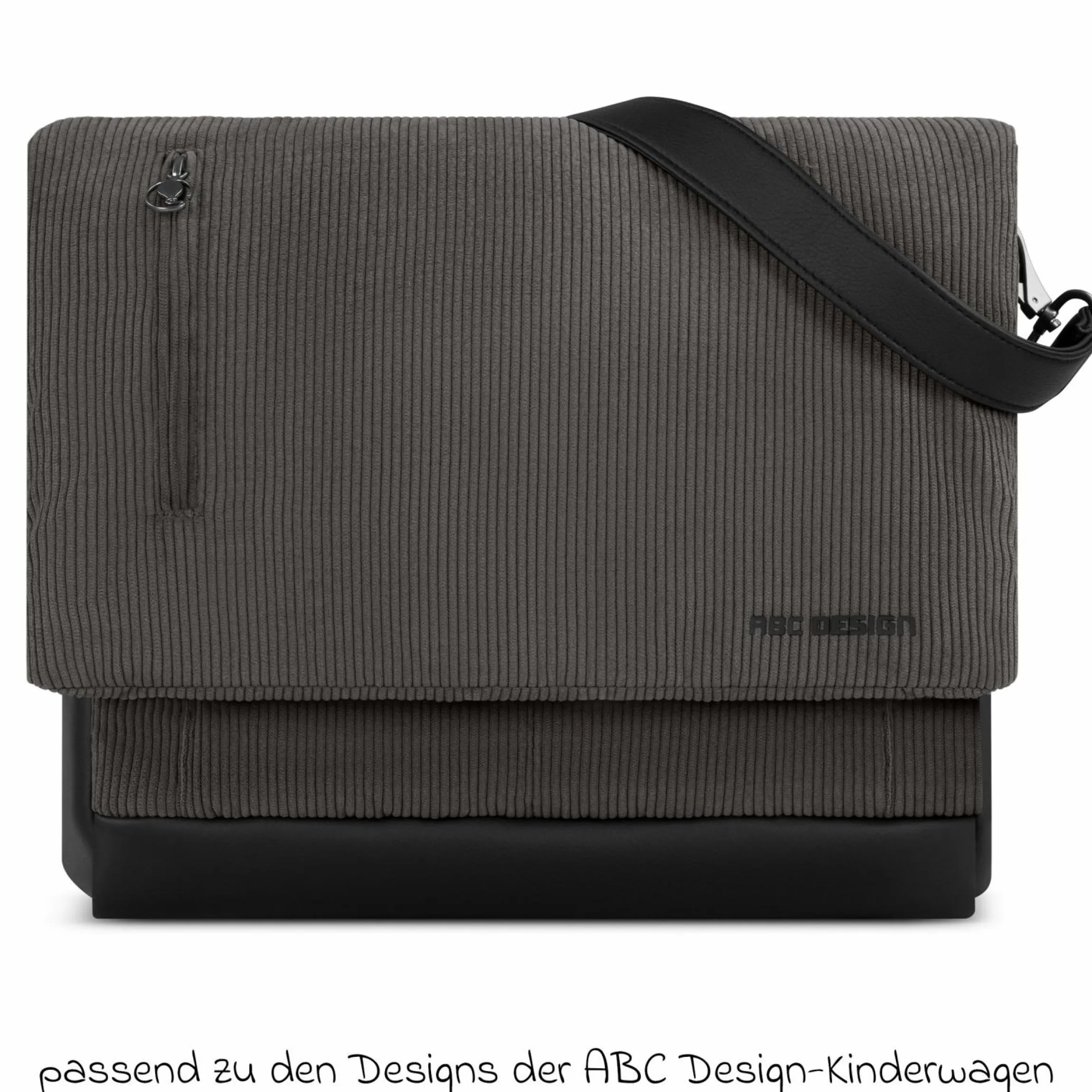 Wickeltasche Urban inkl. Wickelunterlage & viel Zubehör - Almond - Kollektion 2025
