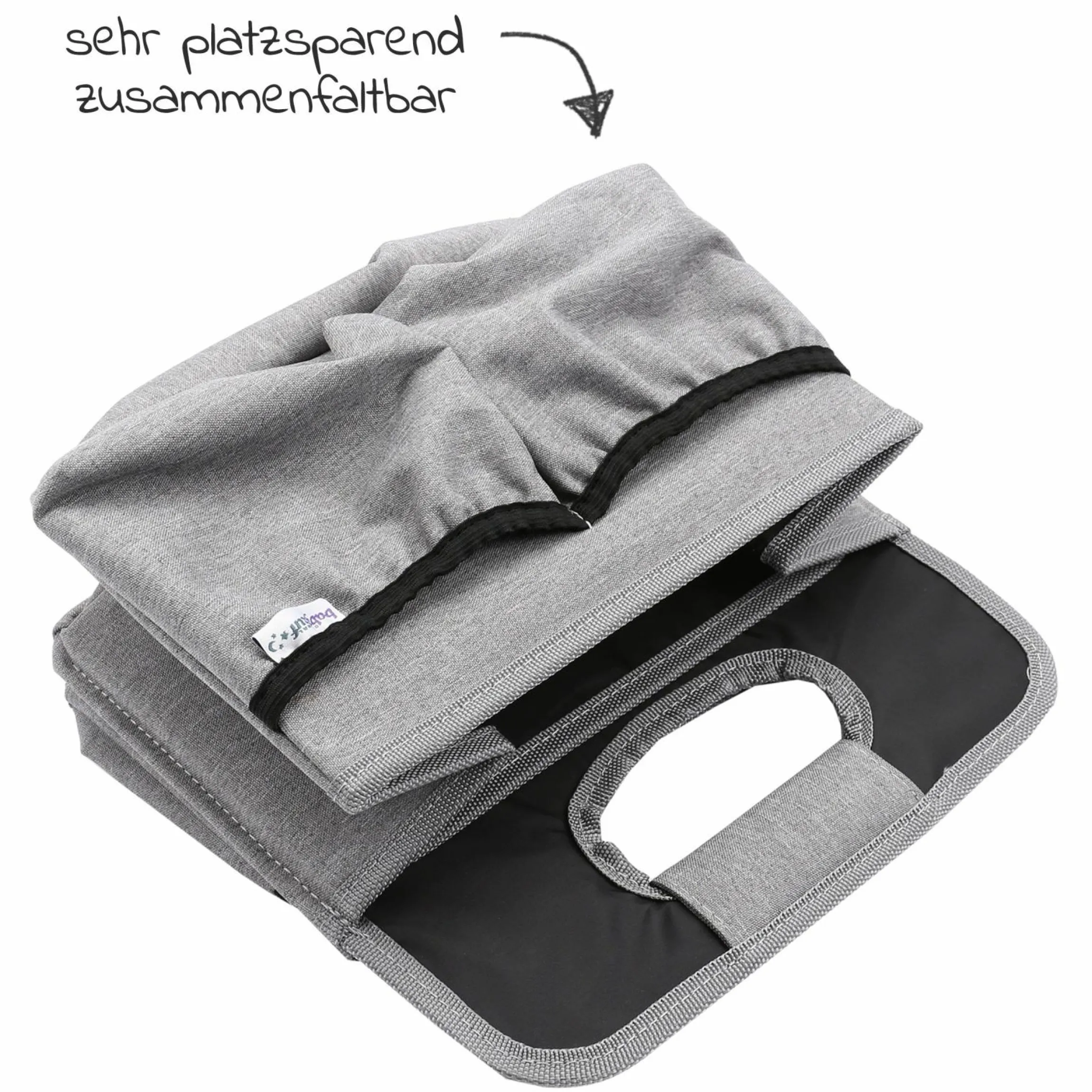 Wickeltisch-Organizer BO 500 - Grey & Black