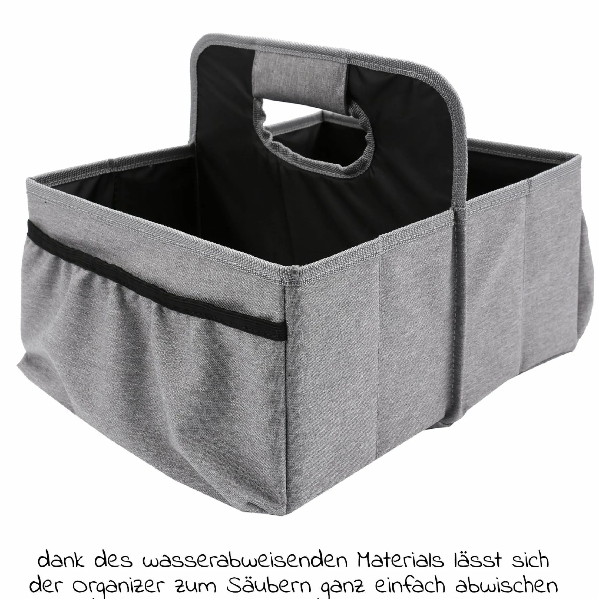 Wickeltisch-Organizer BO 500 - Grey & Black