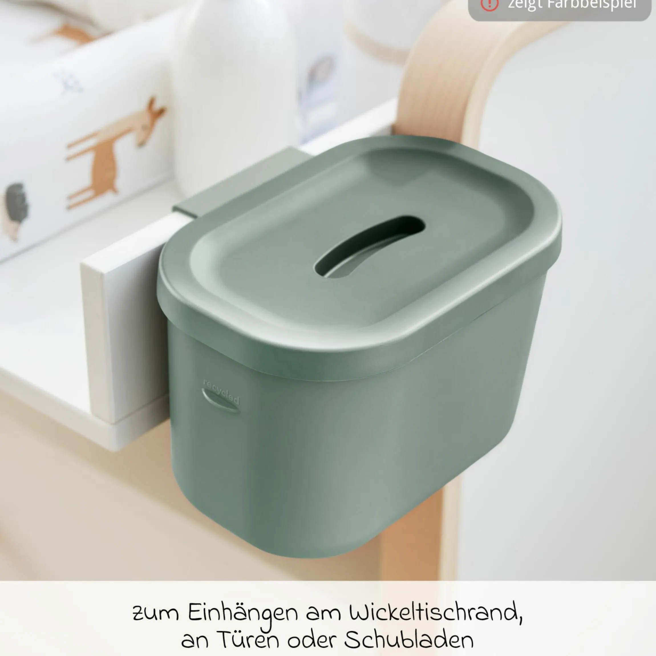 Wickeltisch-Organizer Kayo - Cappuccino