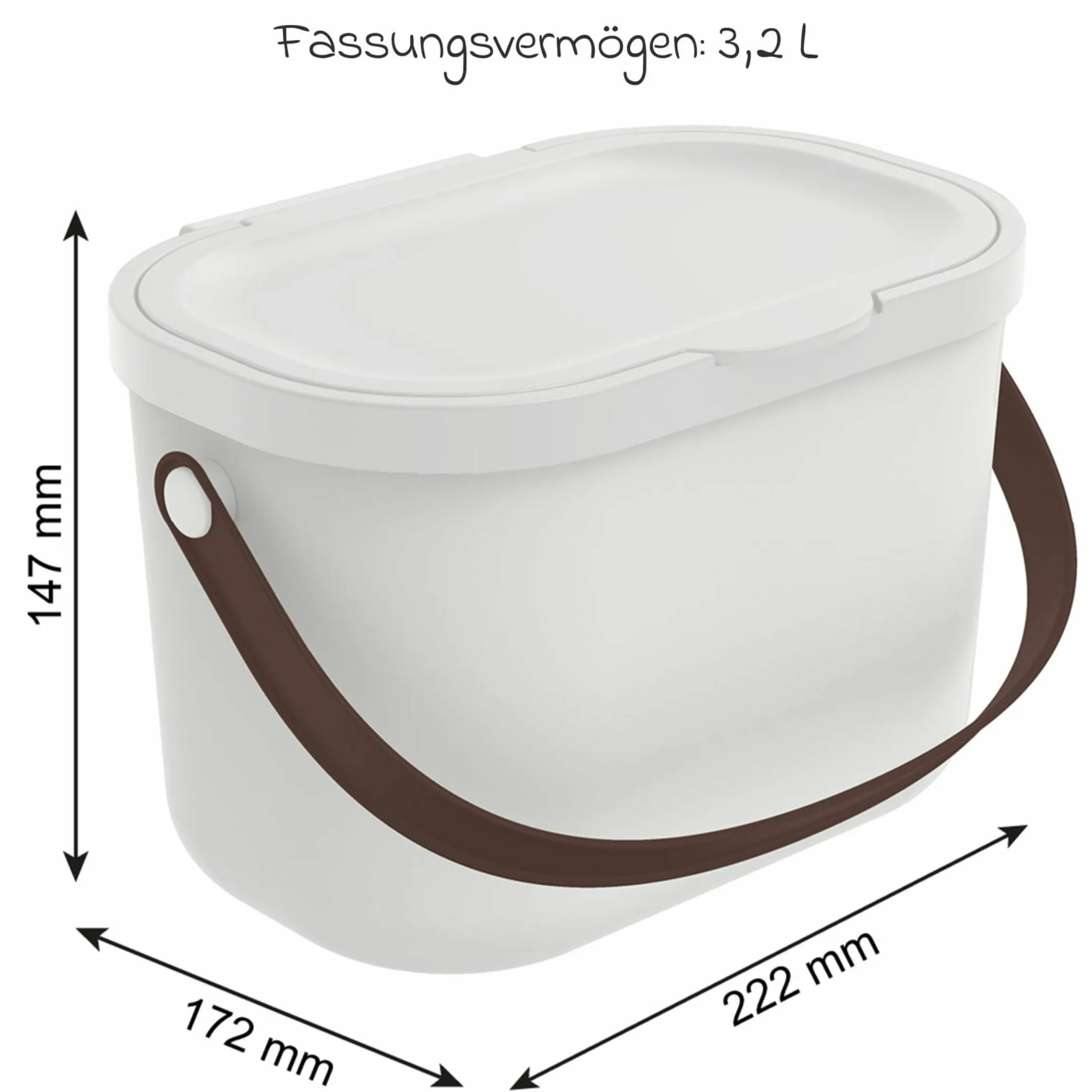 Wickeltisch-Organizer Yuma - Mistletoe White