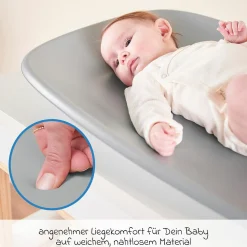 Wickelunterlage Softy 50 x 70 cm - Grau