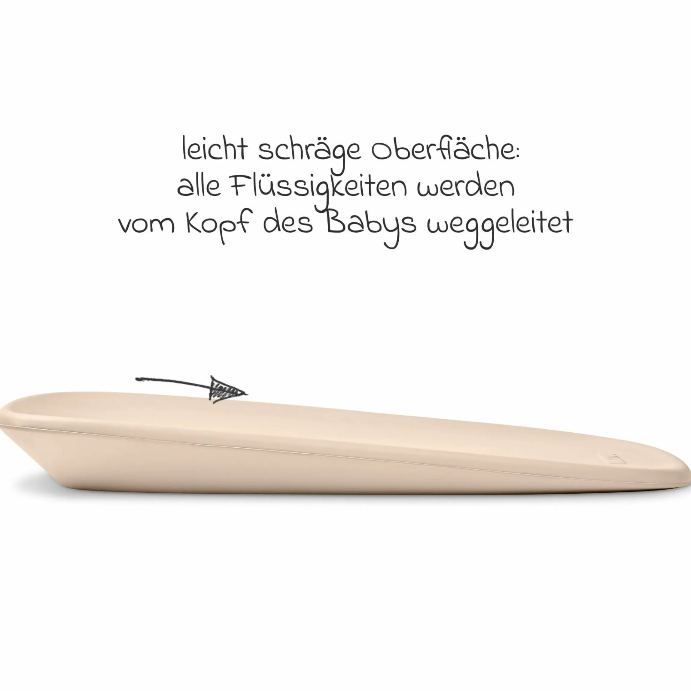 Wickelunterlage Softy 50 x 70 cm - Beige