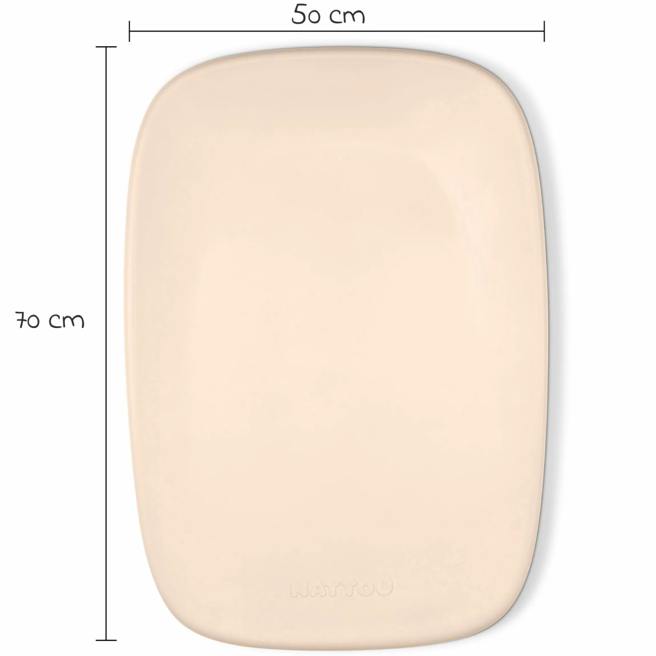 Wickelunterlage Softy 50 x 70 cm - Beige