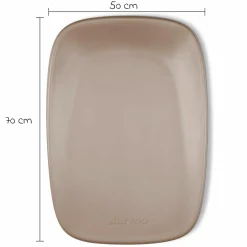 Wickelunterlage Softy 50 x 70 cm - Taupe