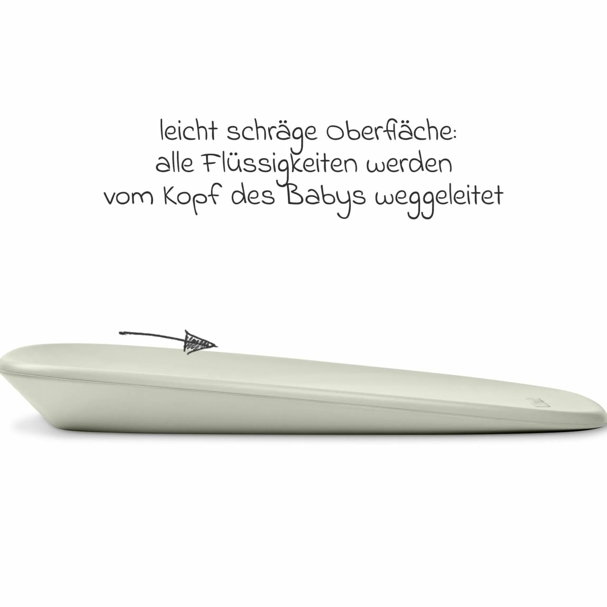 Wickelunterlage Softy 50 x 70 cm - Grün