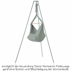 Wiegenständer Basic für Federwiege Membantu - Sage Green