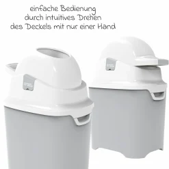 Windeleimer ONE - Silber