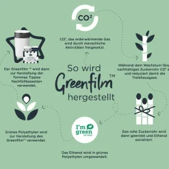 Windeleimer Twist and Click Sangenic inkl. 6 Nachfüllkassetten - Greenfilm™ - Weiß