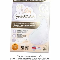 Windeleinlage / Zaubertücher 25er Pack - pflegende Wundschutzeinlage für Windeln zur Vorbeugung von Hautreizungen