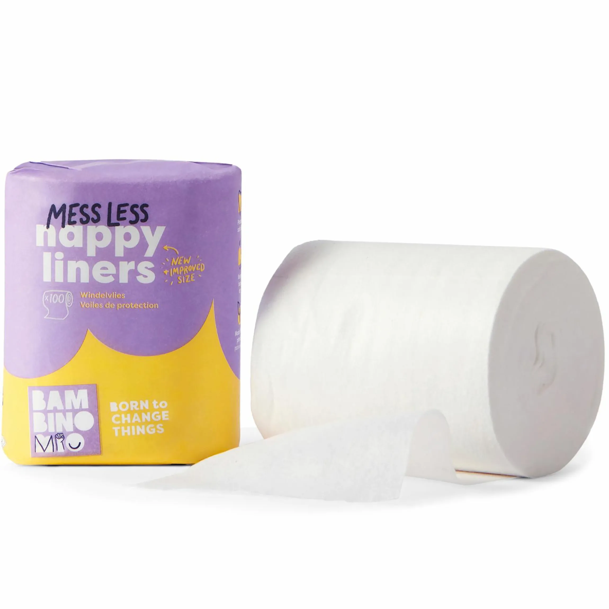Windeleinlage 100er Pack Anti-Sauerei Windelvlies 100er-Rolle