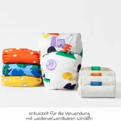 Windeleinlage 3er Pack wiederverwendbarer Daily Booster