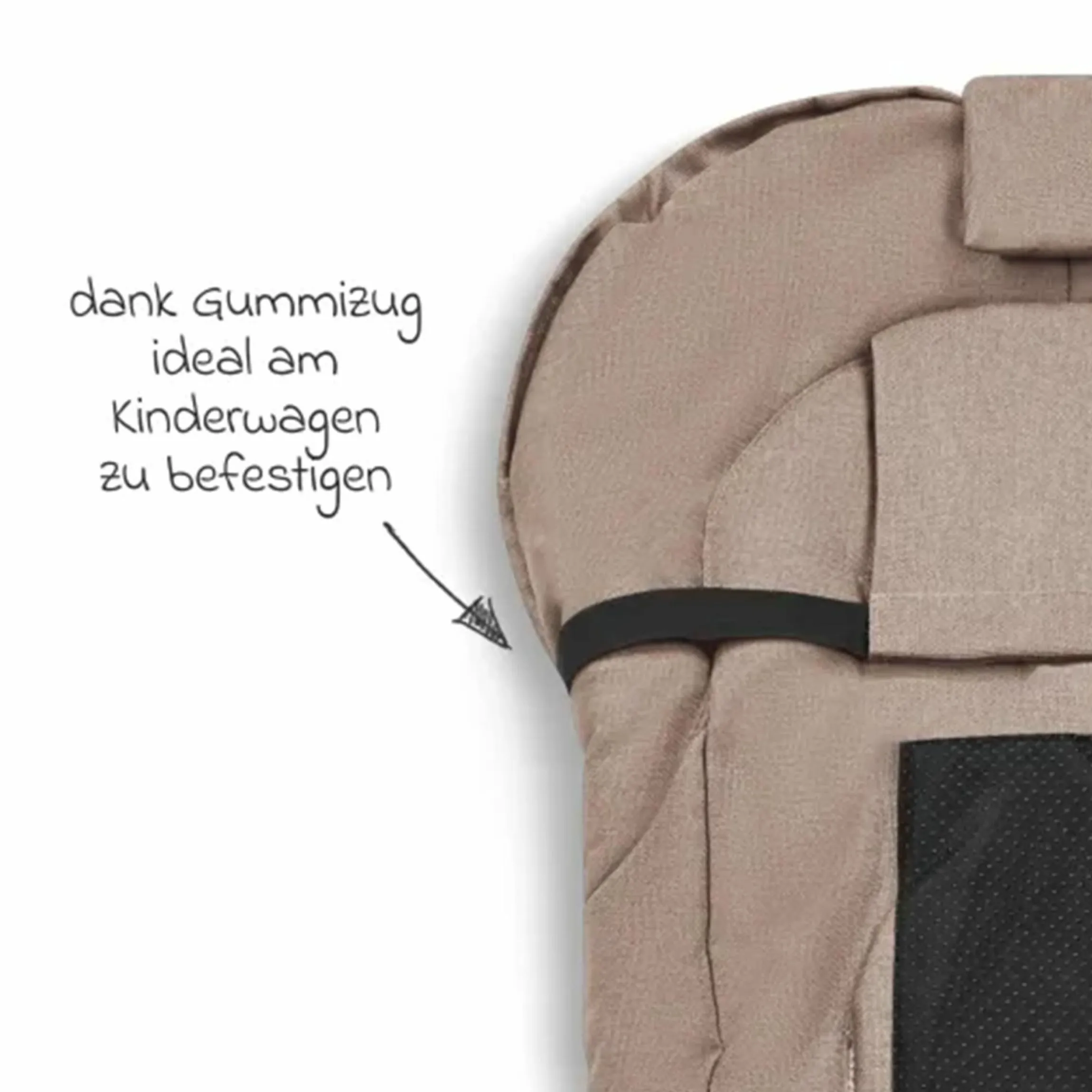 Winter-Fußsack für Kinderwagen & Buggy - Pure Edition - Grain