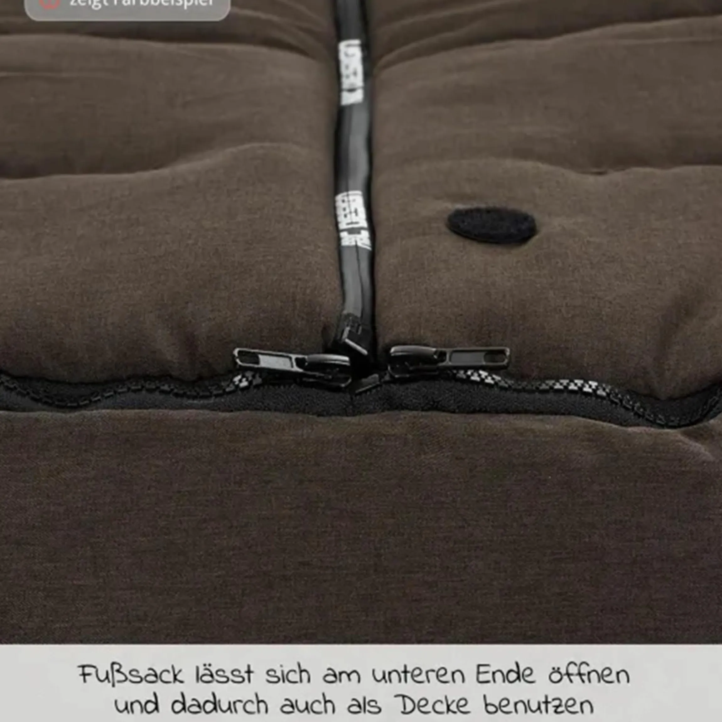 Winter-Fußsack für Kinderwagen & Buggy - Pure Edition - Grain